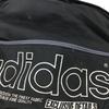 adidas Trefoil Backpack Black Nylon Material Separated Interior Design(USED)