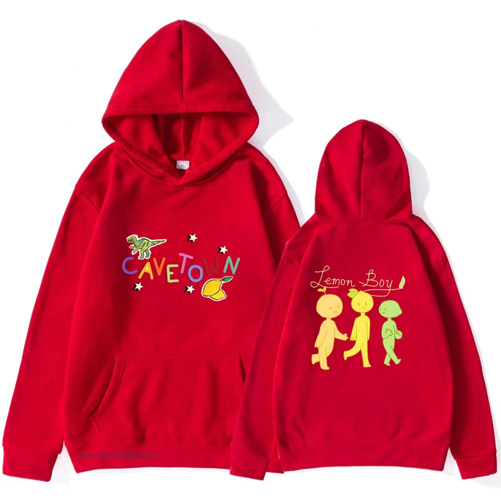 Hudební zpěvák Mikina Cavetown Lemon Boy Mikina s kapucí Dámská Kawaii Pulovry Módní Oblečení s dlouhým rukávem Topy