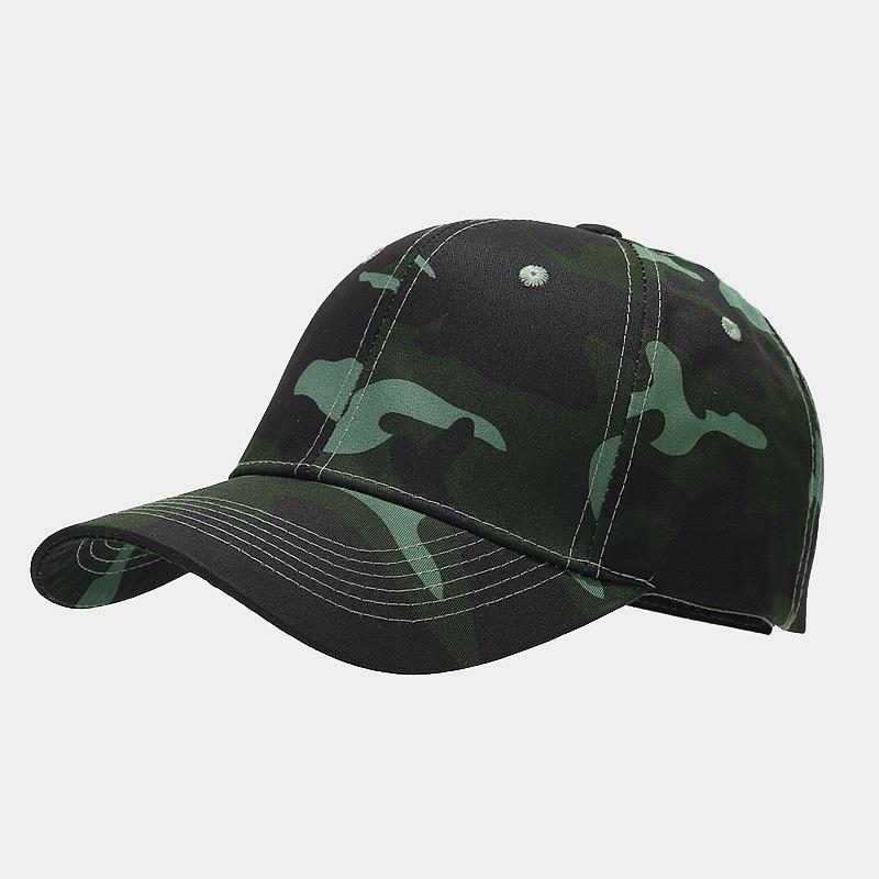 European and American New Camouflage Baseball Caps Men's and Women's Outdoor Travel Mountaineering Caps Casual Versatile Shopping Sunshade Sunscreen
