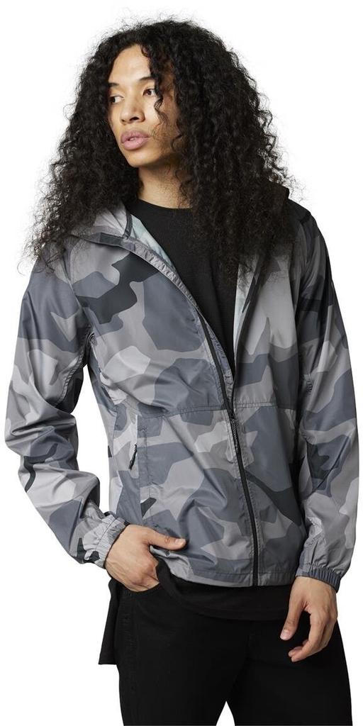 Winter Jacket Fox Geology Camo WindBreaker Black Camo