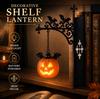 Gotischer Buchständer mit Hängelaterne, Halloween Kürbisdekor, Atmosphärische Lampe für die Bibliothek, Dekorative Souvenir für Lesebegeisterte