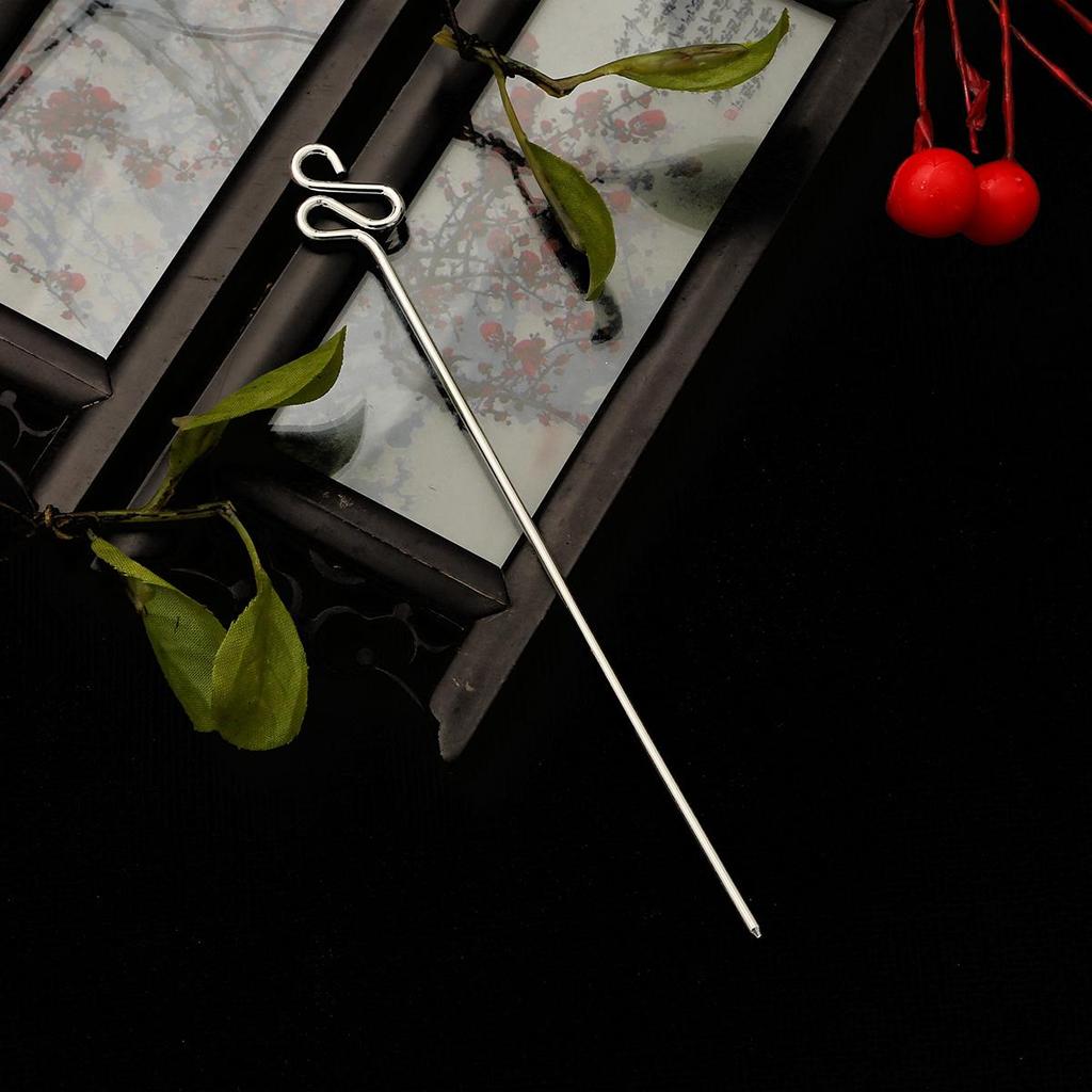 Metal Hairpin Base DIY Material for Crafting Hair Jewelry Accessories