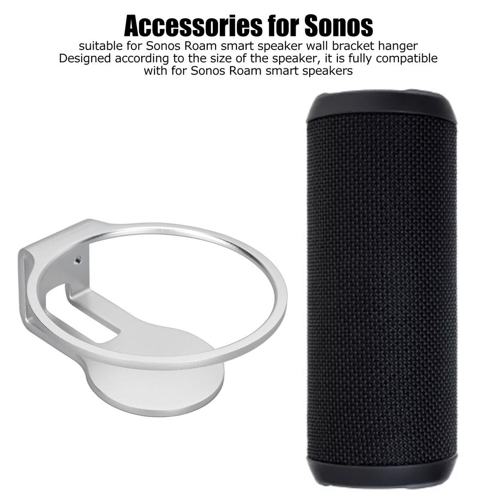 Smart Speaker Wall Mount Brackets Sturdy Easy to Install Wall Shelf for Roam