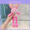 Plush Dopamine Jinnew Rabbit Keyring With Pull Out Design For Gift Backpack