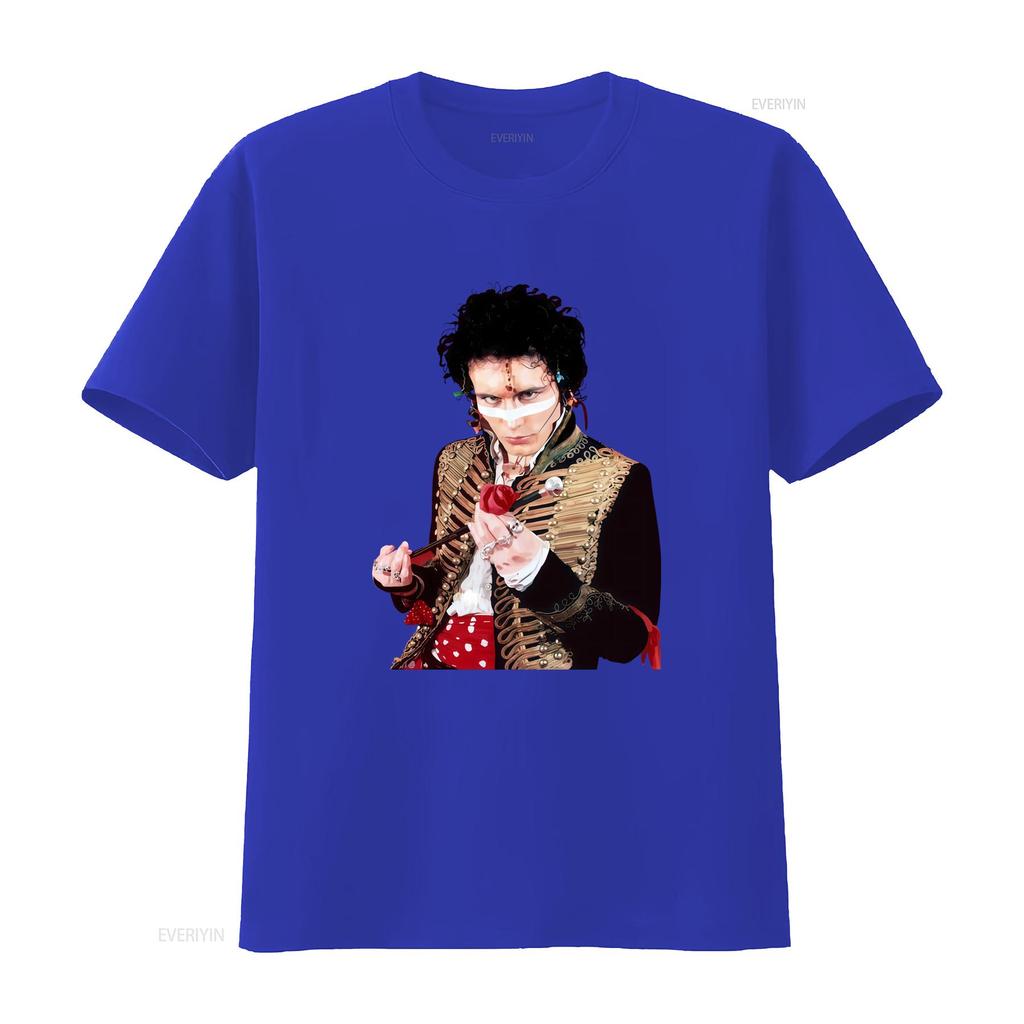 Adam Ant T Shirt All Sizes Available S 2345Xl Unique Print Design Perfect for Fans of Vintage Washed Soft Stretched Fashion
