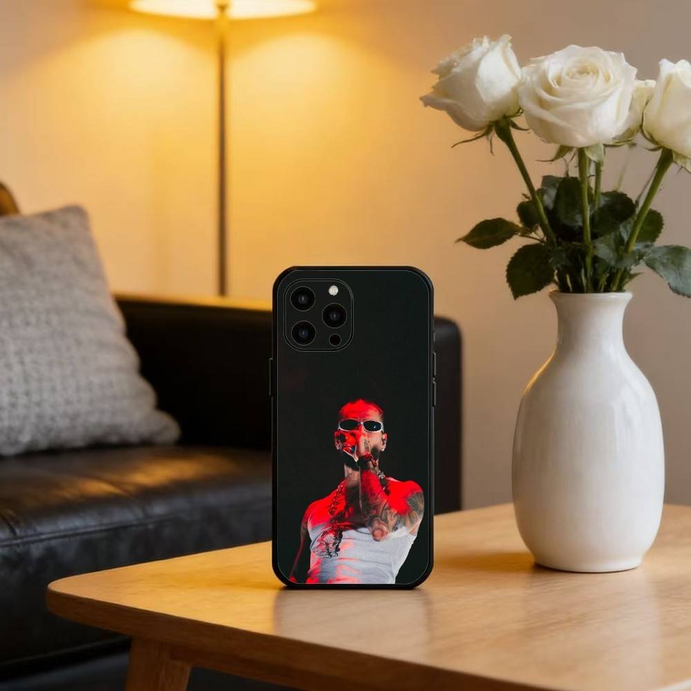 S-Singer M-MaLuMa-a Handyhülle Für iPhone 17 16 15 14 13 12 Max Plus Silikon Schwarze Hülle