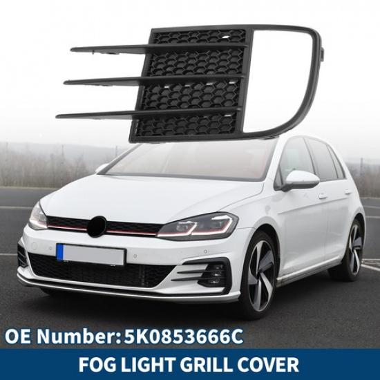 Car Front Left Fog Light Grill for Volkswagen GTI 2010-2014 No.5K0853666C