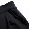 Pasite Women's Elastic Waist Straight-Leg Cropped Pants