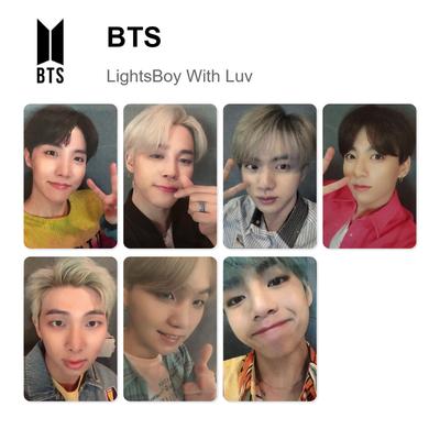 Lights/Boy With Luv Official Photocard