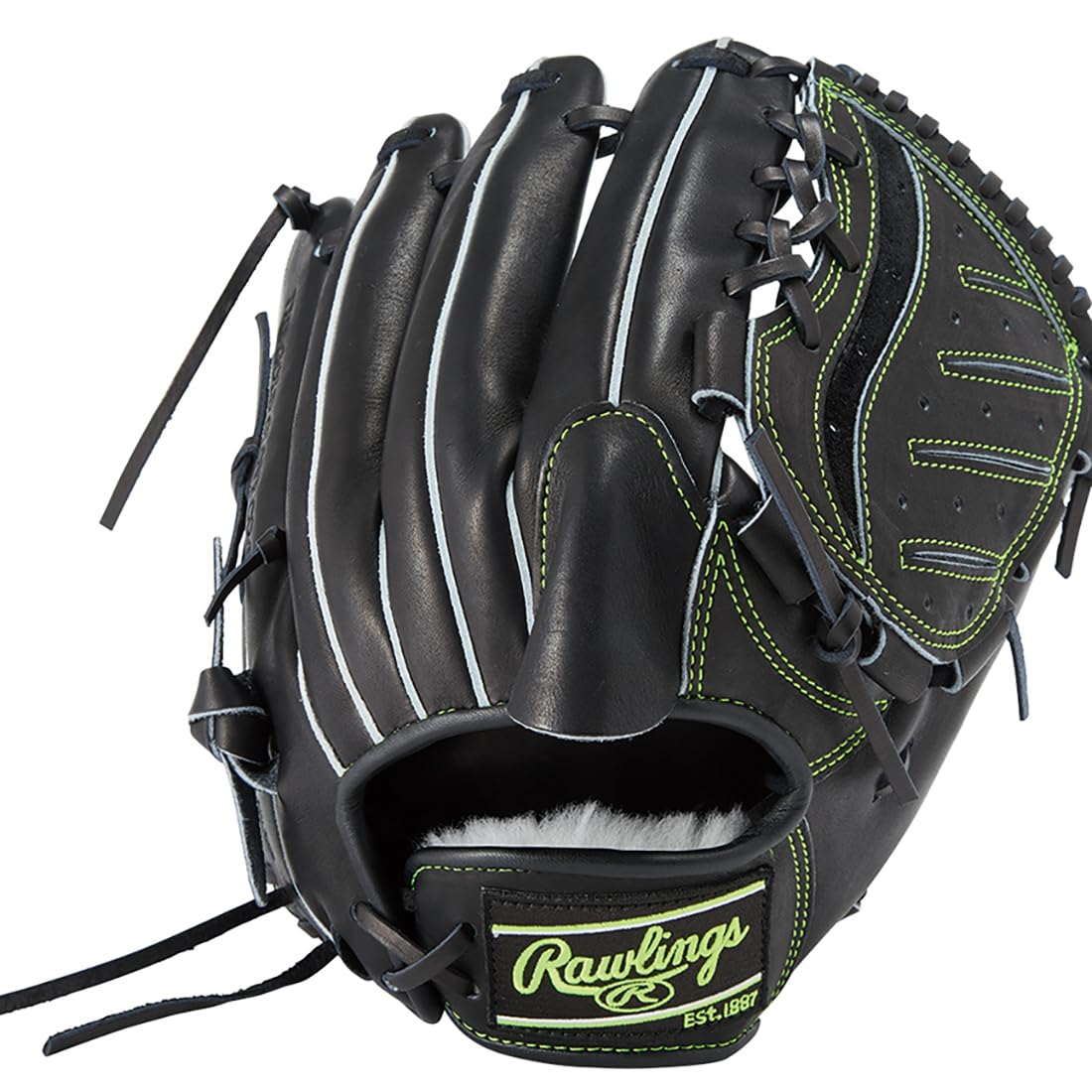 

Rawlings baseball adult HOH RISING STAR COMB black size worn on right glove, hardball, size, GH5HRA140, [pitcher s glove], 11.5 (left-handed thrower, чёрный