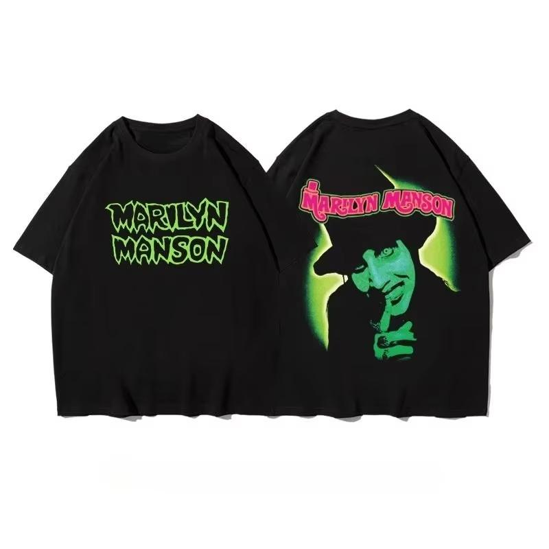 High Street T Shirts Printed Tshirt Fashion Street Trend Short Sleeve Cotton Comfortable Loose Clothing Unisex
