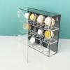 Sturdy Acrylics Championship Rings Display Case Wall Mountable Baseball Rings Holder Large Capacity Sports Organizers