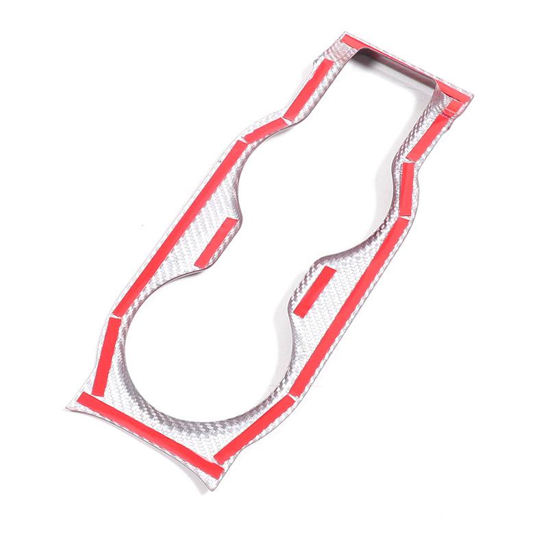 For Lotus EMIRA 2026-2026 Red Real Carbon Fiber Car Steering Wheels Console Gear Shift Panel Cover Trim Sticker Car Accessories
