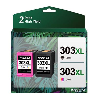 WISETA 303XL Ink Cartridge Set 303 XL Compatible HP 303XL Cartridges Compatible HP Envy Photo 7830 6232 6230 7134 7130