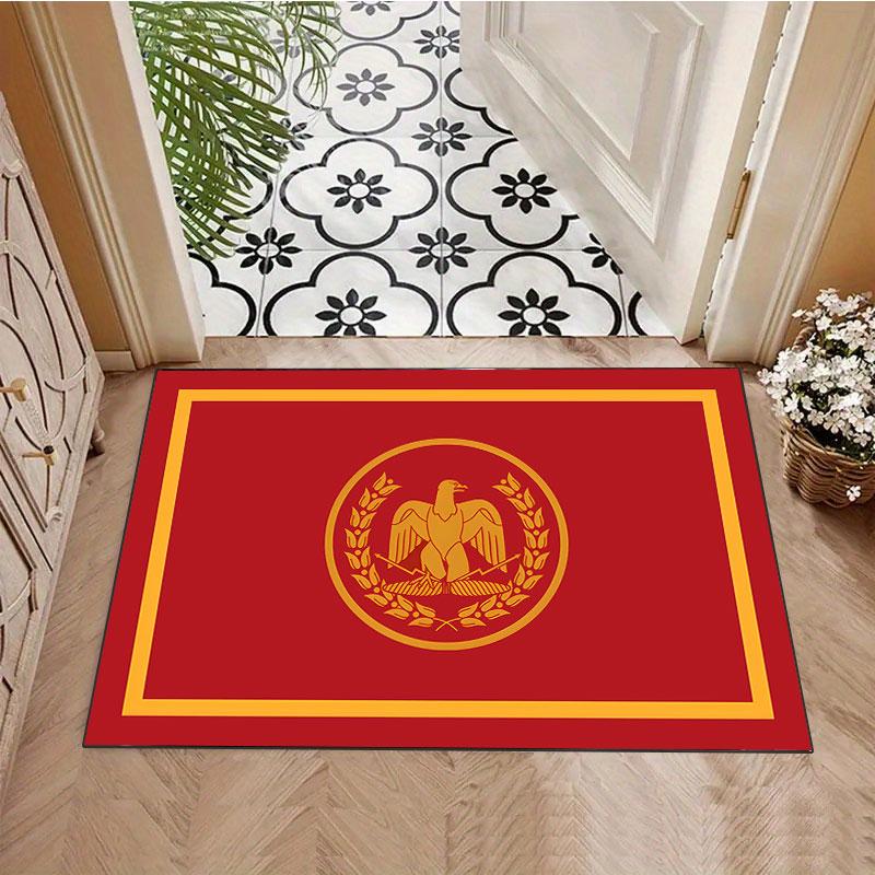 Imperial Fortress World Double-Headed Eagle Carpet, suitable for living room, bedroom, game room, computer room and home décor.