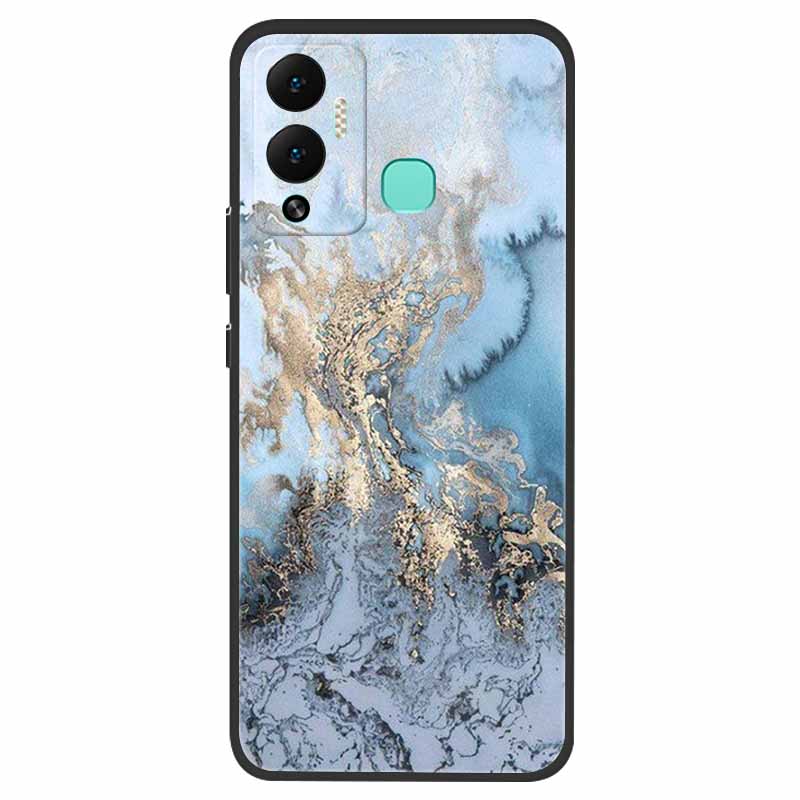 For Infinix Hot 12 Play NFC Case X6816D Shockproof Silicone Soft TPU Phone Cover for Infinix hot12 play NFC Case Bumper Funda