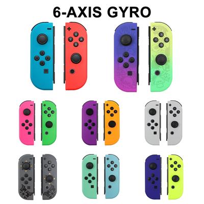 1 Çift Anahtar Denetleyici Konsolu için 1 Çift Kablosuz Gamepad Beyaz L&R Kabuk Yeşil Mor Sarı Pembe Kapak