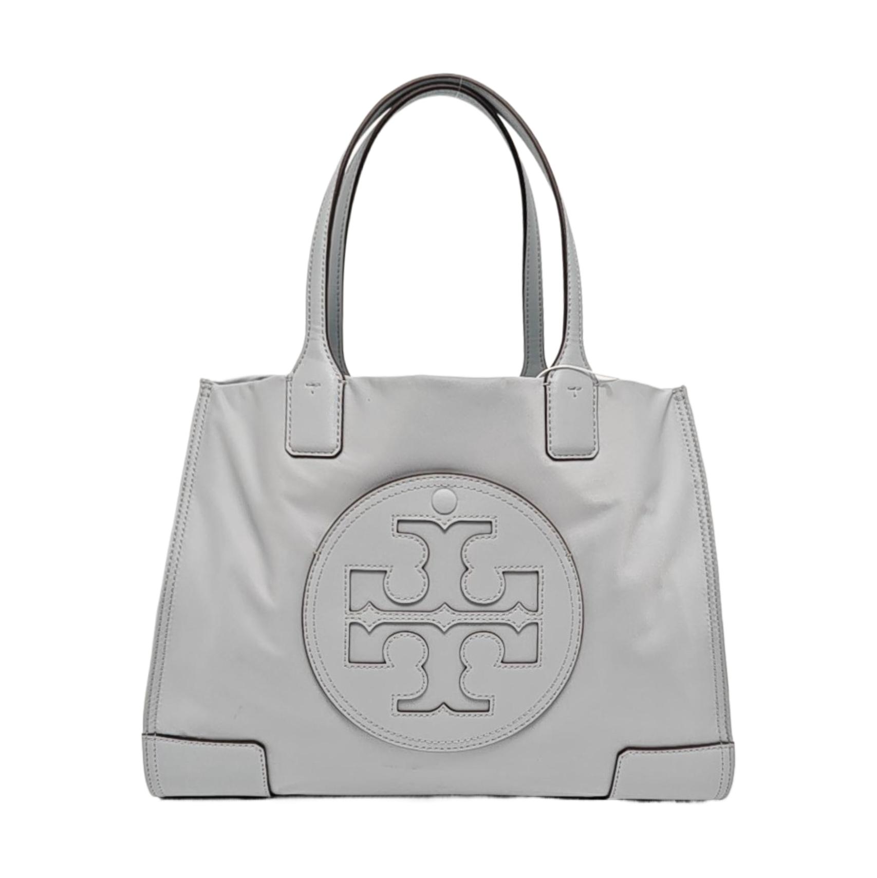 [Pre-Owned] Ella Solid Double T Logo Magnetic Snap Tote Bag - Excellent #9XTLKC ONE SIZE