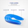 Silicone U-Shaped Heel Pad for Shock Absorption and Pain Relief