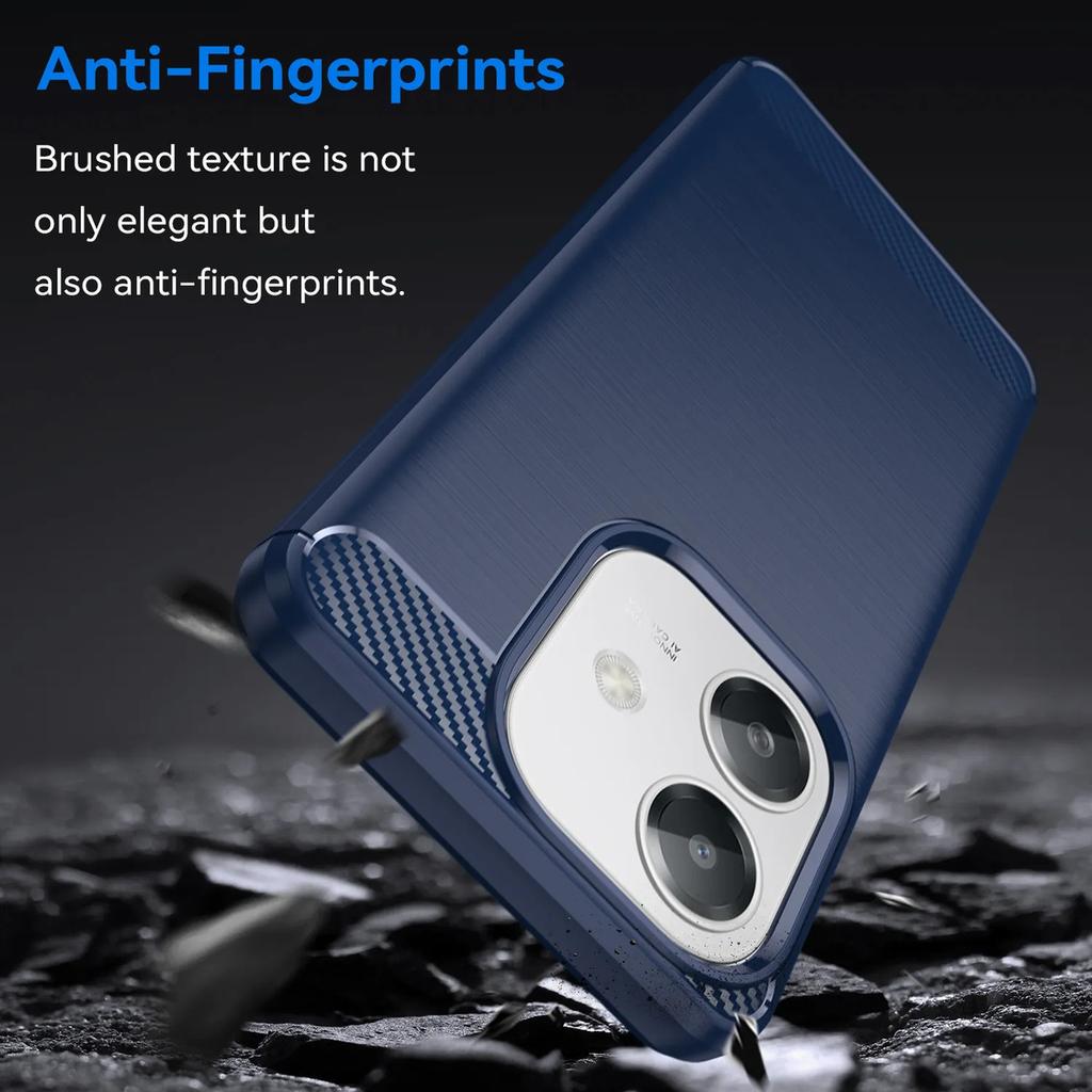 Phone Case For Oppo A3x 5g ,flexible Tpu Fiber Protective Cover For Oppo A3x 5g