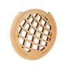 Guitar Sound Hole Cover Hollow Design Wooden Soundhole Protector Cover for 41in Acoustic Guitars Light Wood Color