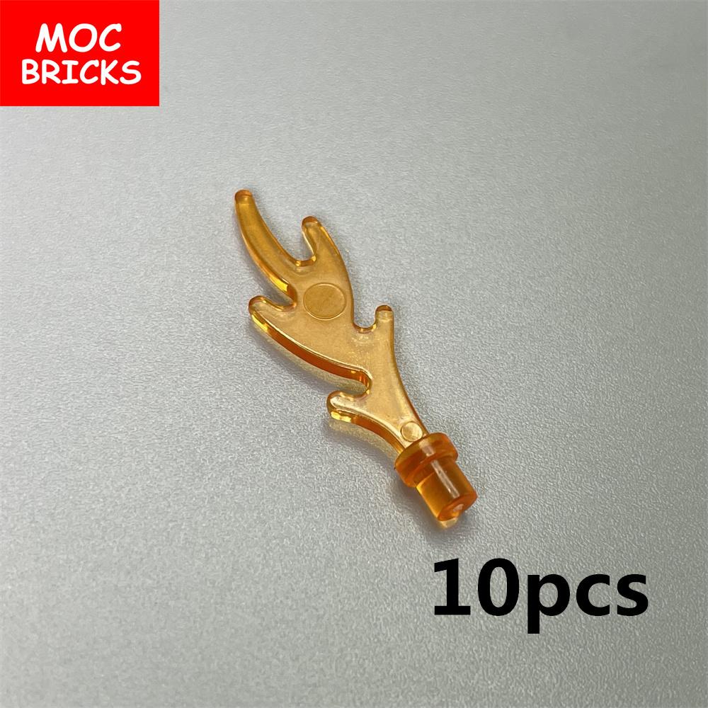 Non-Toxic Moc Bricks Flame Feather Fire 85959 6126 64647 Building Blocks Figure Diy Toys For Children Dolls Gifts