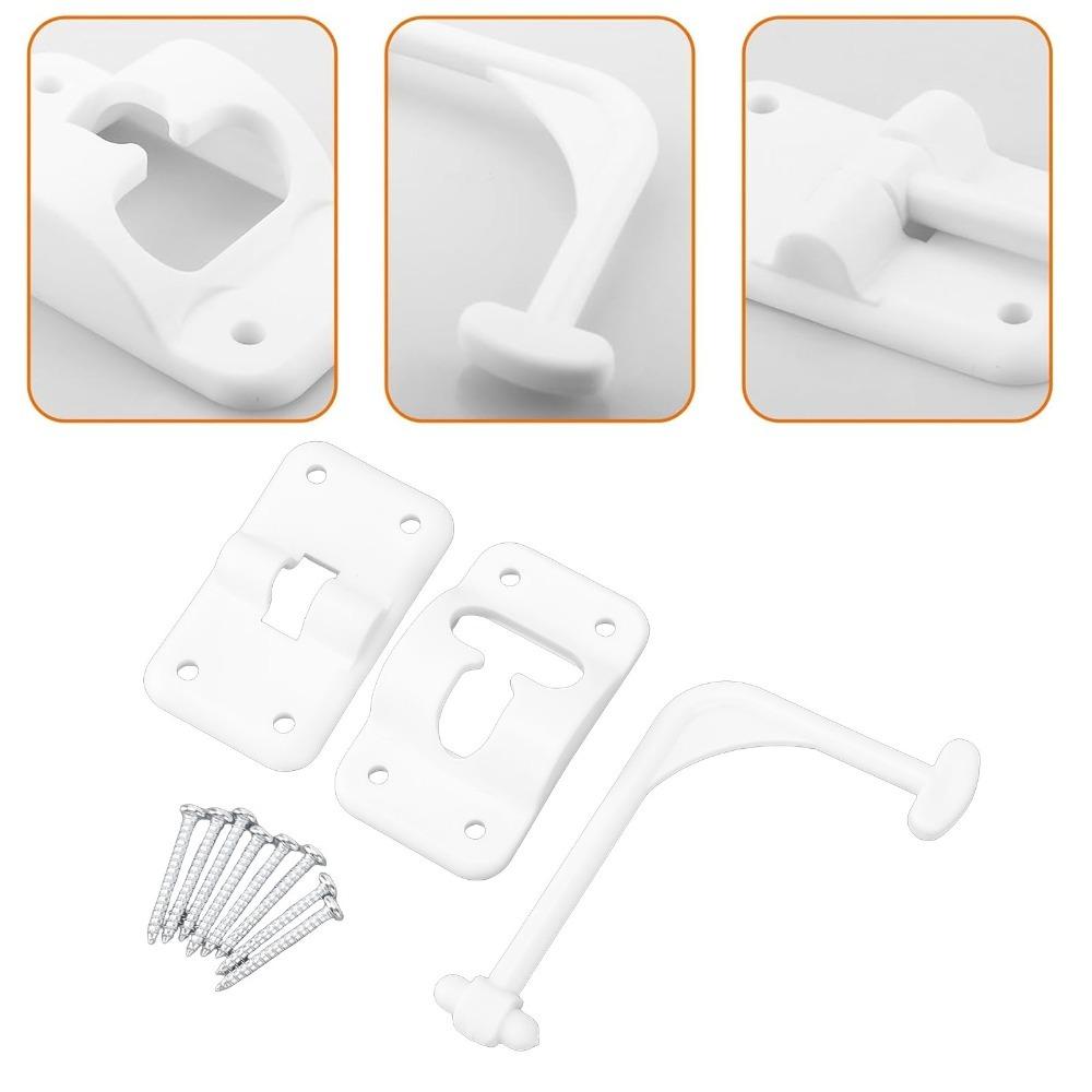 90 Degree Catch Latch RV Entry Door Holder With Screws Camping Trailer Door Holder  For Entry Door