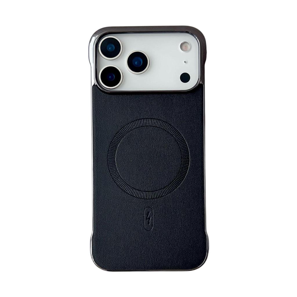 iPhone 17 Pro Max Magnetischer randloser fleckenresistenter Case, iPhone 14 Einfacher INS-Stil