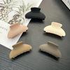 Modern Design Large Hair Claw Clip Melard Coffee Black Acetate Fashion Hair Accessory for Women Daily Party Wear
