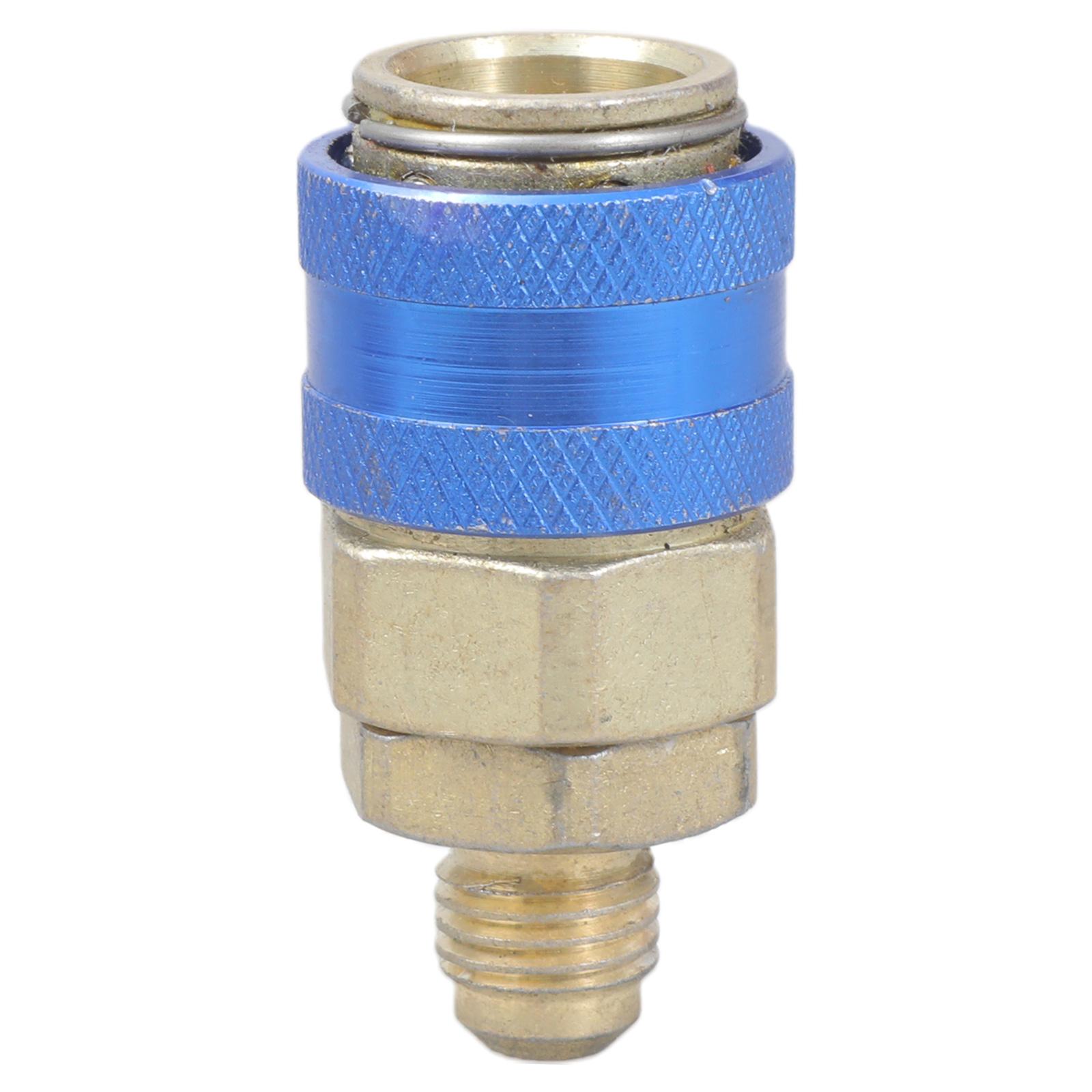 

Адаптер быстросъемного соединения R134a Регулируемый адаптер для стороны высокого/низкого давления Ручной адаптер для заправки системы кондиционирования воздуха Инструмент для переоборудования A