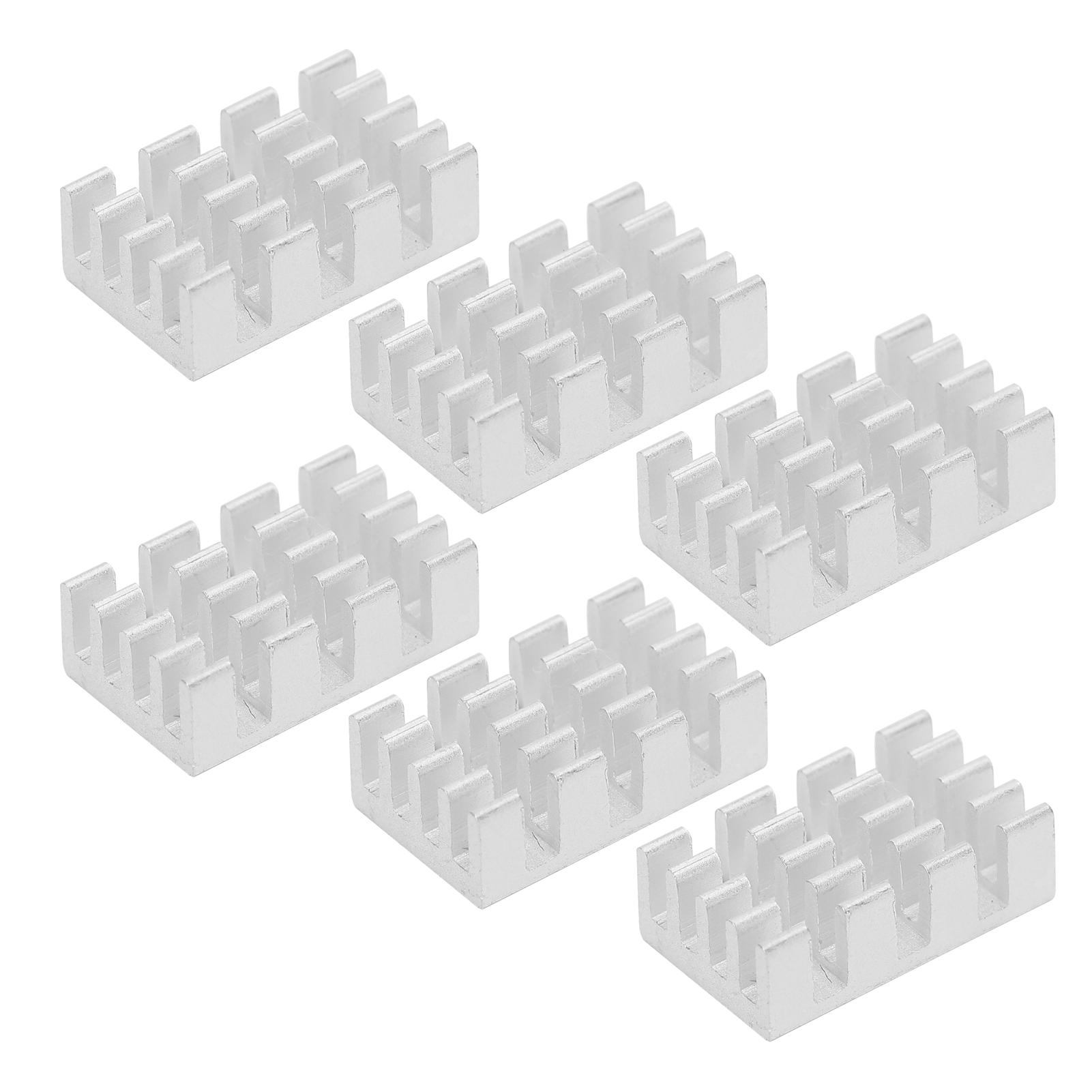 

80 шт. алюминиевых радиаторов для охлаждения модуля радиаторной платы для электронных компонентов маршрутизаторов