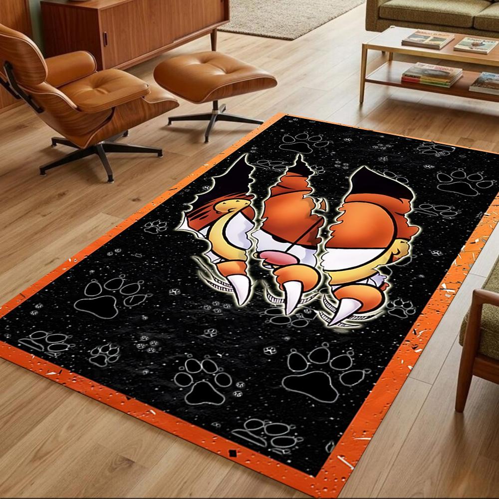 Garfield's Playful Adventures Non-Slip Home Carpet Design for Office Decor Living Room Bedroom Gift
