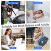 Portable Baby White Noise Sleep Machine 10 Soothing Sounds 7 Night Light Colors Sleep Sound Player Timer for Baby Kids Adults