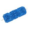 Pattern Paint Roller Wall Decoration Round Rubber Reusable Multifuntional Art Texture Roller for Furniture Cabinet