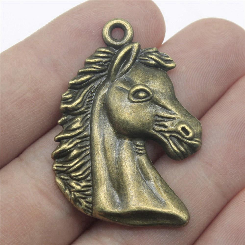 Charms Pegasus Horse Pendants Minimalist Jewelry Components QC095