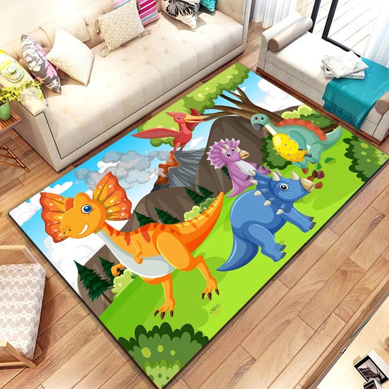 Cartoon Animals Baby Creeping Mat Rugs for Kid play mats children Room Decor Area Floor Mat Anti-skid Carpet for Bedroom Gifts