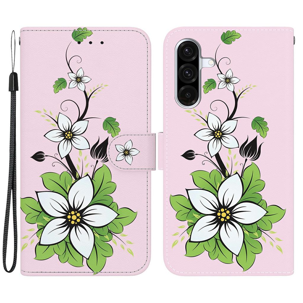 For Samsung Galaxy A26 5G Wallet Phone Case Anti-Drop Leather Flip Cover Pattern Printing