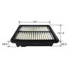 PIAA Car Air Filter (PH109A) (1 Piece) [For Honda Vezel, Fit, Freed, Etc.]