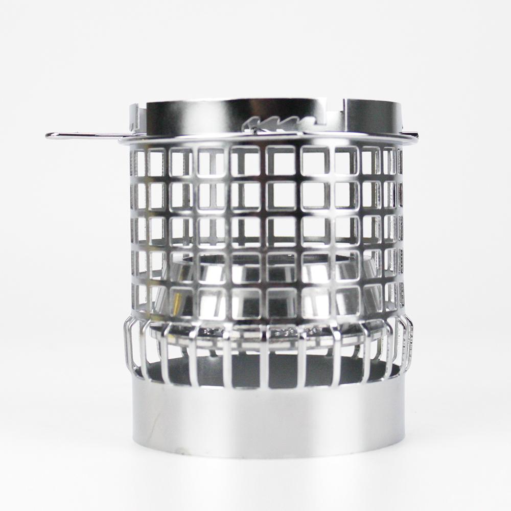 

Новый кальянный ветрозащитный экран для кальяна, чаша для кальяна, аксессуар для управления теплом, многоцветный держатель для угля серебряный