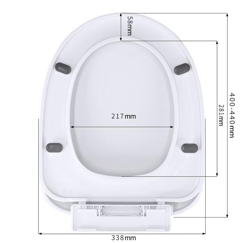 

MDNG U-shaped Bottom-Mounted Toilet Seat