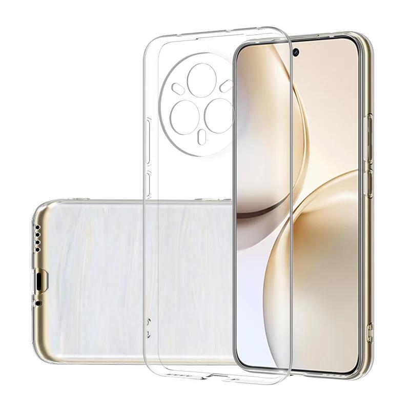 Ultra tenké průhledné měkké TPU pouzdro na telefon pro Realme 14 Pro Plus 5G 14 Pro+ 14X 13 Pro Plus Průhledný kryt s ochranou objektivu fotoaparátu