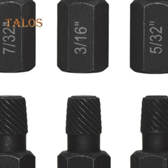 10-teiliges Set zum Ausdrehen beschädigter Schrauben, hohe Härte, rostfrei, einfach zu verwenden, robuste Werkzeuge zum Ausdrehen von Schrauben