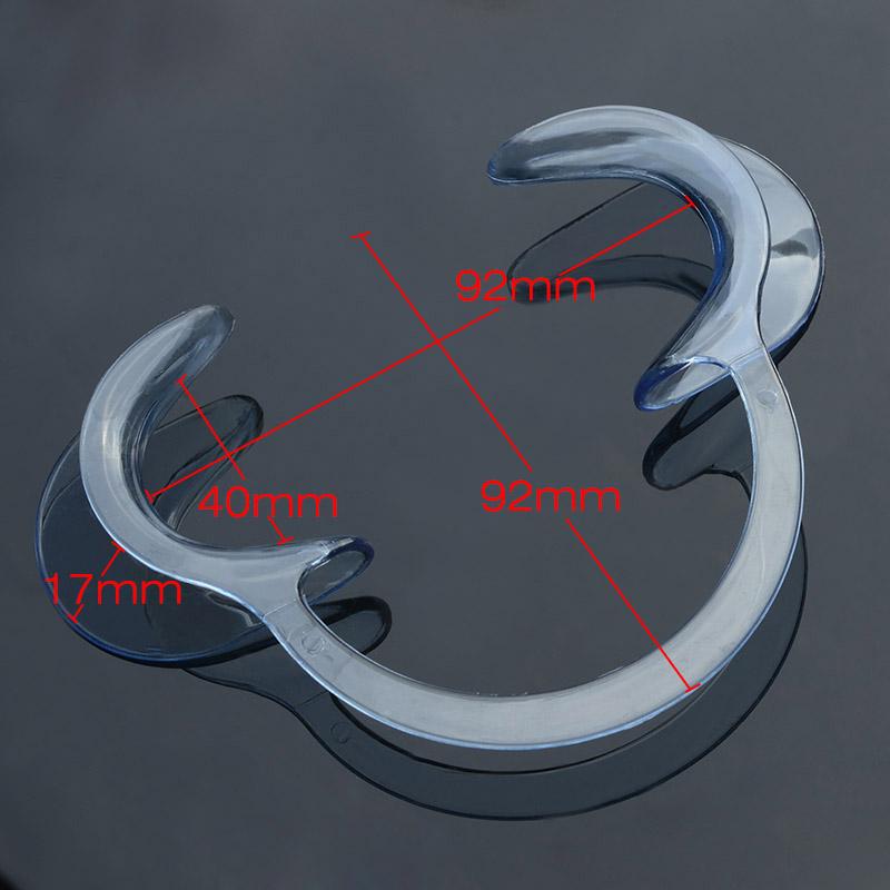 VVDental 5PCS/Set C shape Retractor Mouth Opener Mouth Spreader Lip Shape Opener Dentist Oral Clean Orthodontic Tool Dental