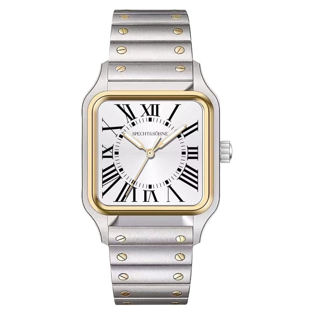 2025 New Hot Specht & Söhne Luxury 34MM Quartz Watch For Men & Women Watches Super Thin Steel Sapphire Crystal 50M Waterproof