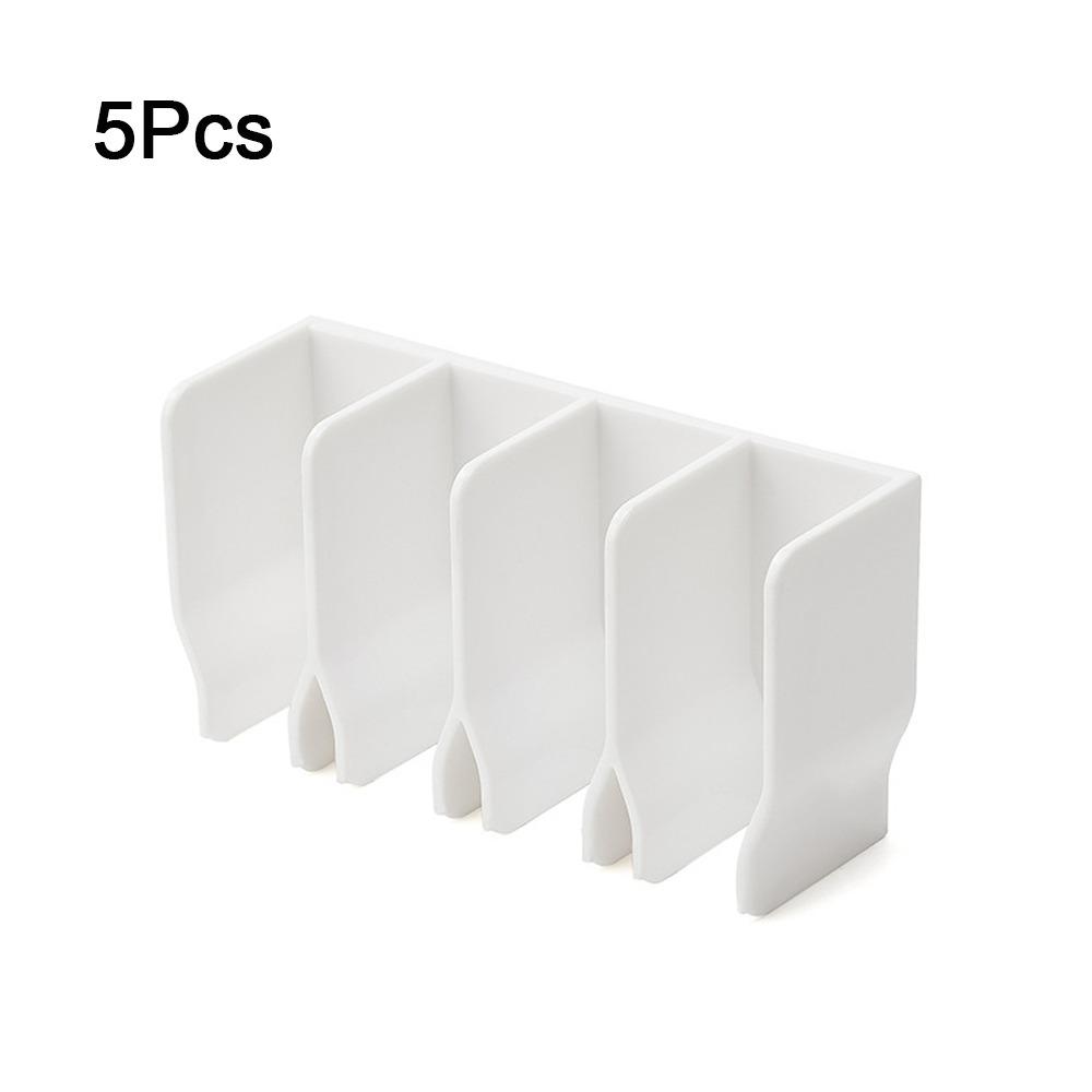 5Pcs Waterproof Toothpaste Drain Holder Plastic Hand Cream Shelf Simple Cleanser Organizer  Desktop
