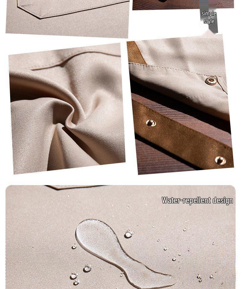 Waterproof Oil-Proof Logo Apron for Milk Tea & Coffee Shops