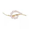 Brooch with Elegant Musical Note Design, Pearl, with A Sense of Sophistication. High-end Brooch Pin, Brooch.