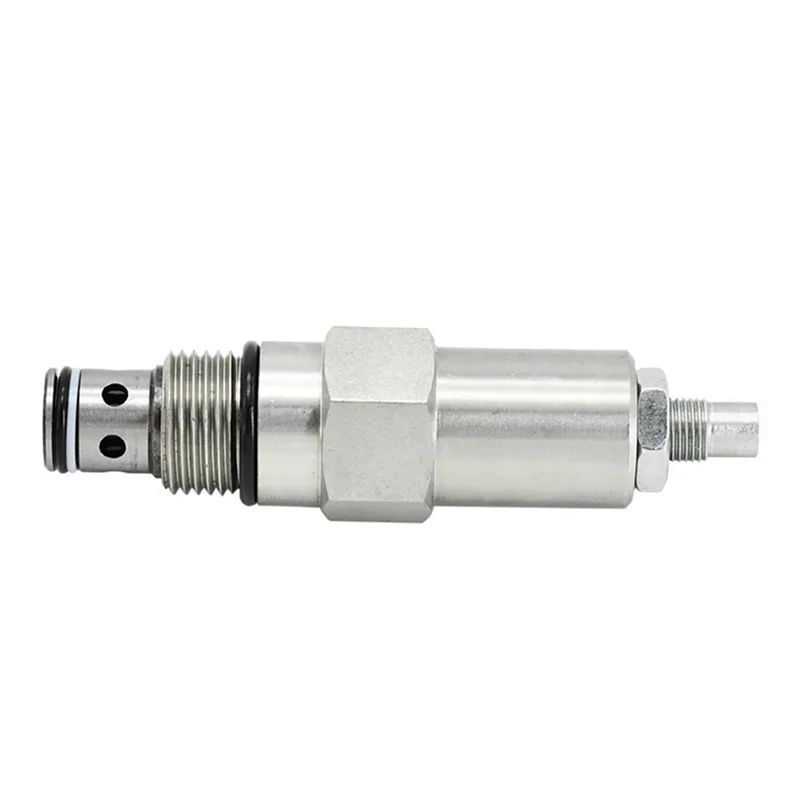 Precise 1 Piece Pressure Relief Loader Control Valve Silver Metal For Case Loader Backhoe 580L 580SM Loader Landscaper