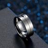 Titanium Steel Hollow Spider Men's Ring, Spider Silk Stainless Steel Jewelry, Fashionable Men's Accessories