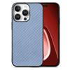 For iPhone 16 Pro Max Case Carbon Fiber Texture PU+PC+TPU Phone Cover
